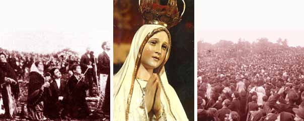 Fatima with multitude